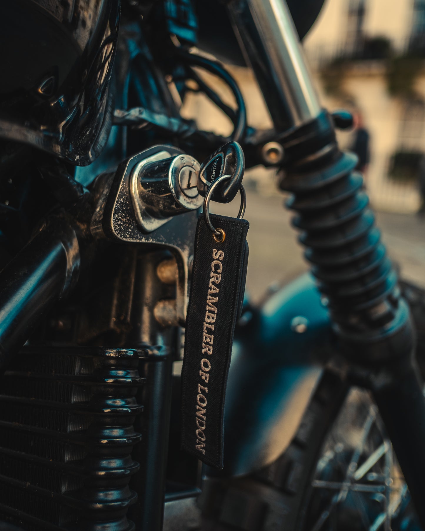 Scrambler of London Keyring