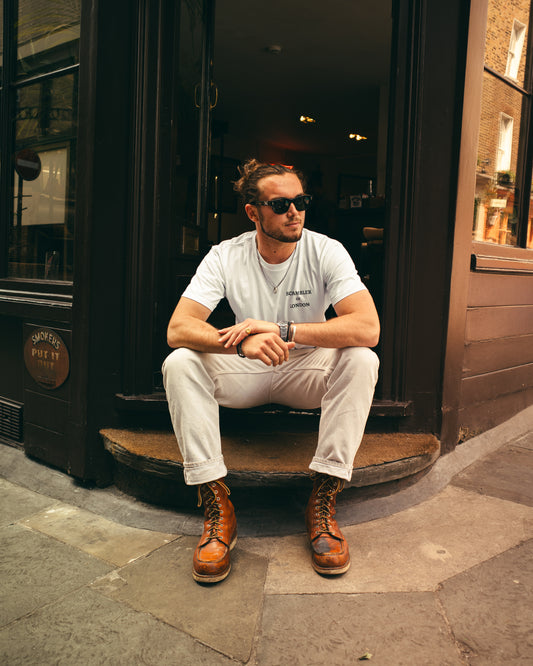 Scrambler of London Tee - White