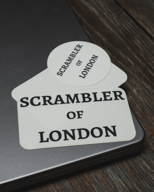 Scrambler of London Sticker Pack