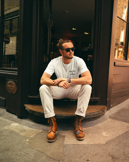 Scrambler of London Tee - White