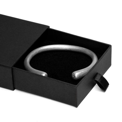 Metal Bracelet, Thick, Cuff in Box